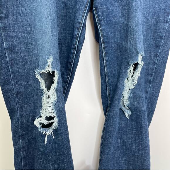 Levi's Women's Skinny Jeans - Dark Blue - Picture 3 of 16